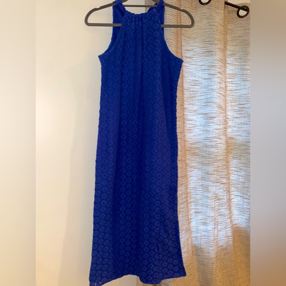BLUE MAXI DRESS